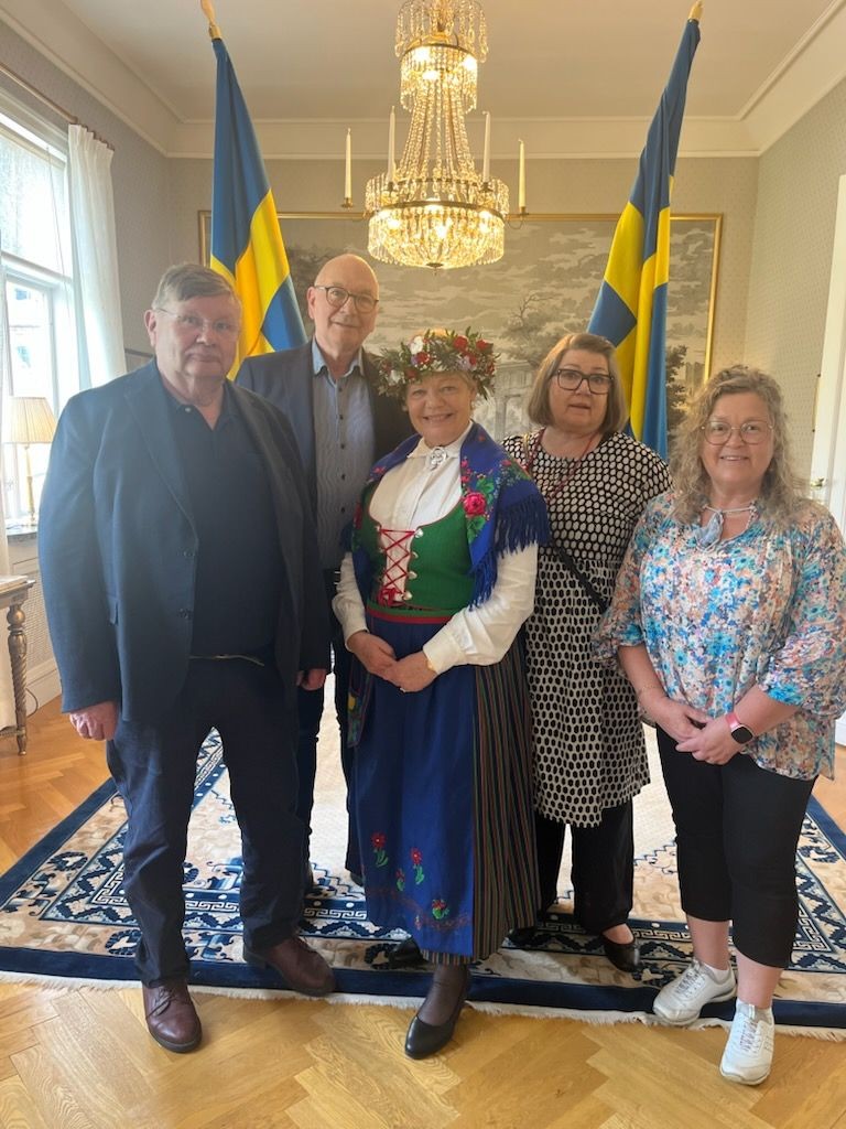PRO Norrbotten gäster vid nationalfirandet recidentet 2026
