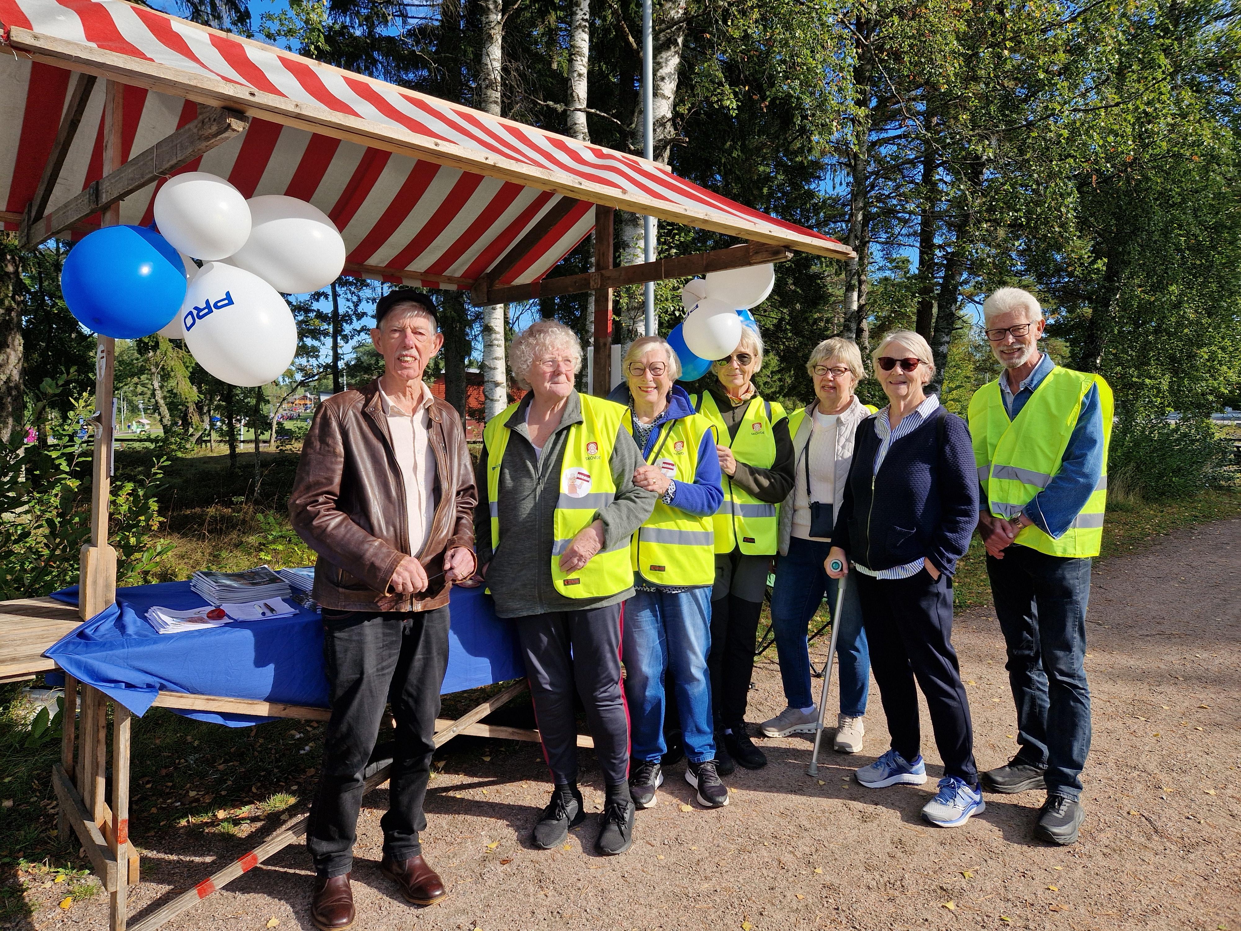 Hela PRO-gänget. foto: Birgitta Andersson