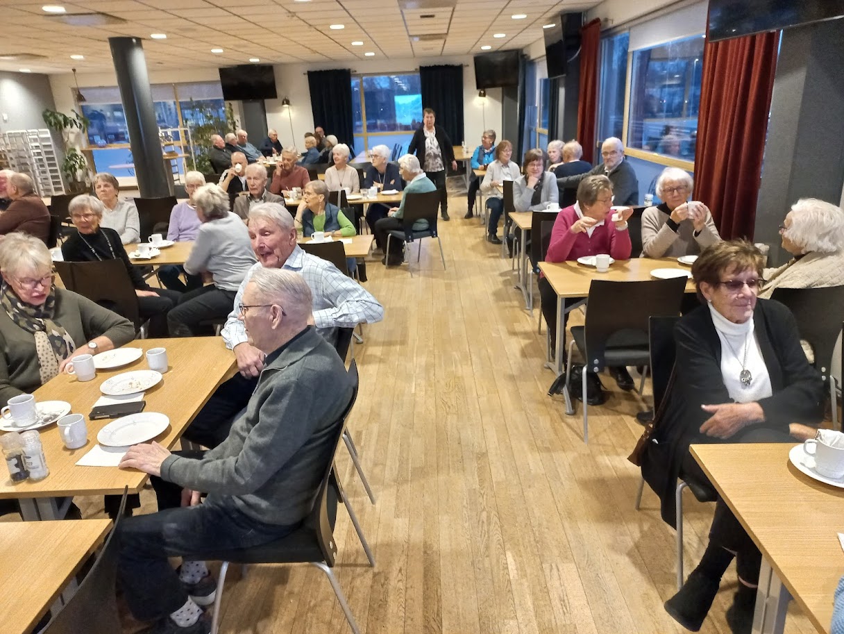 delar av publiken