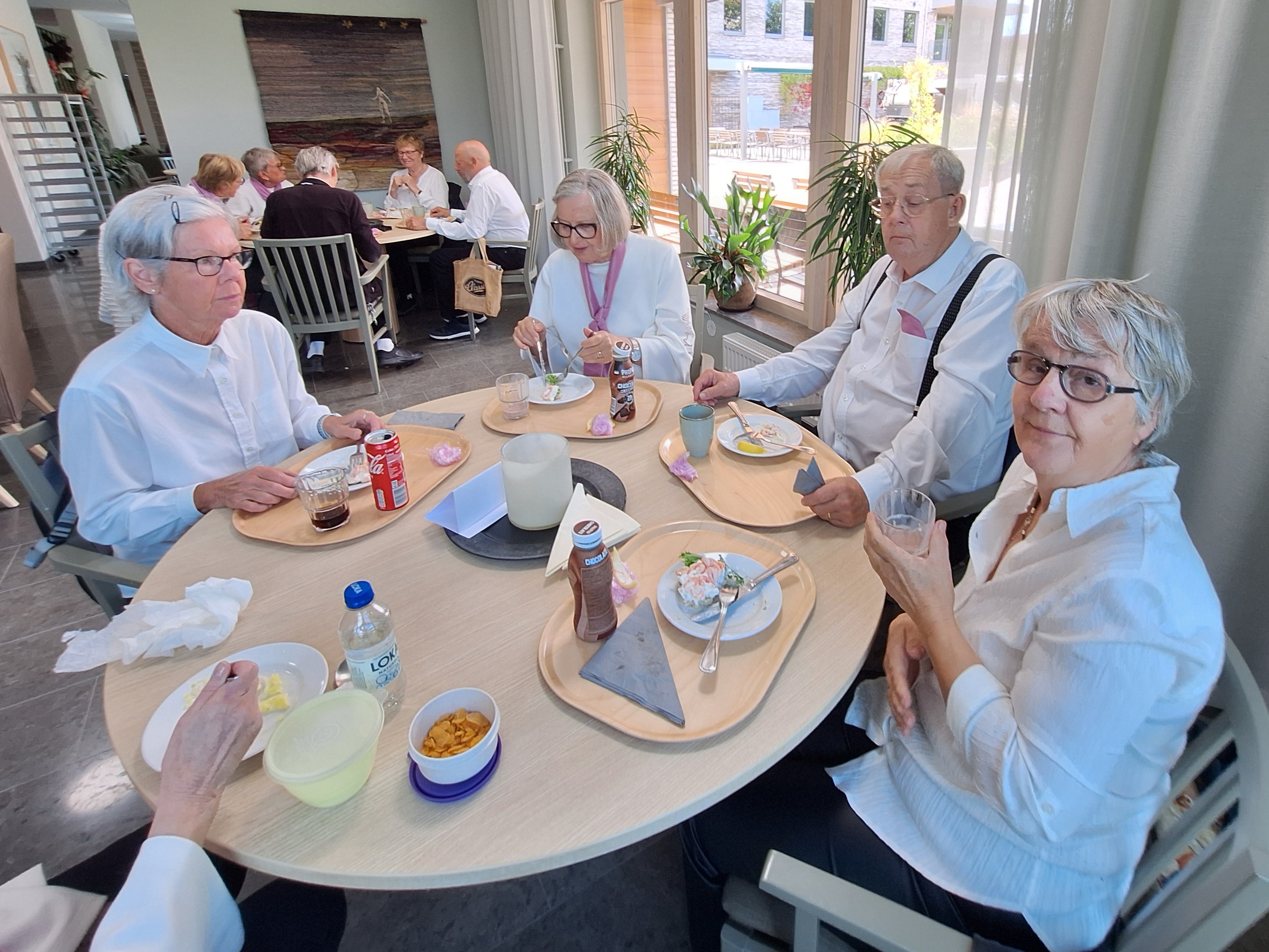 Räkmacka på Teglagården. Foto: Jakob Larson