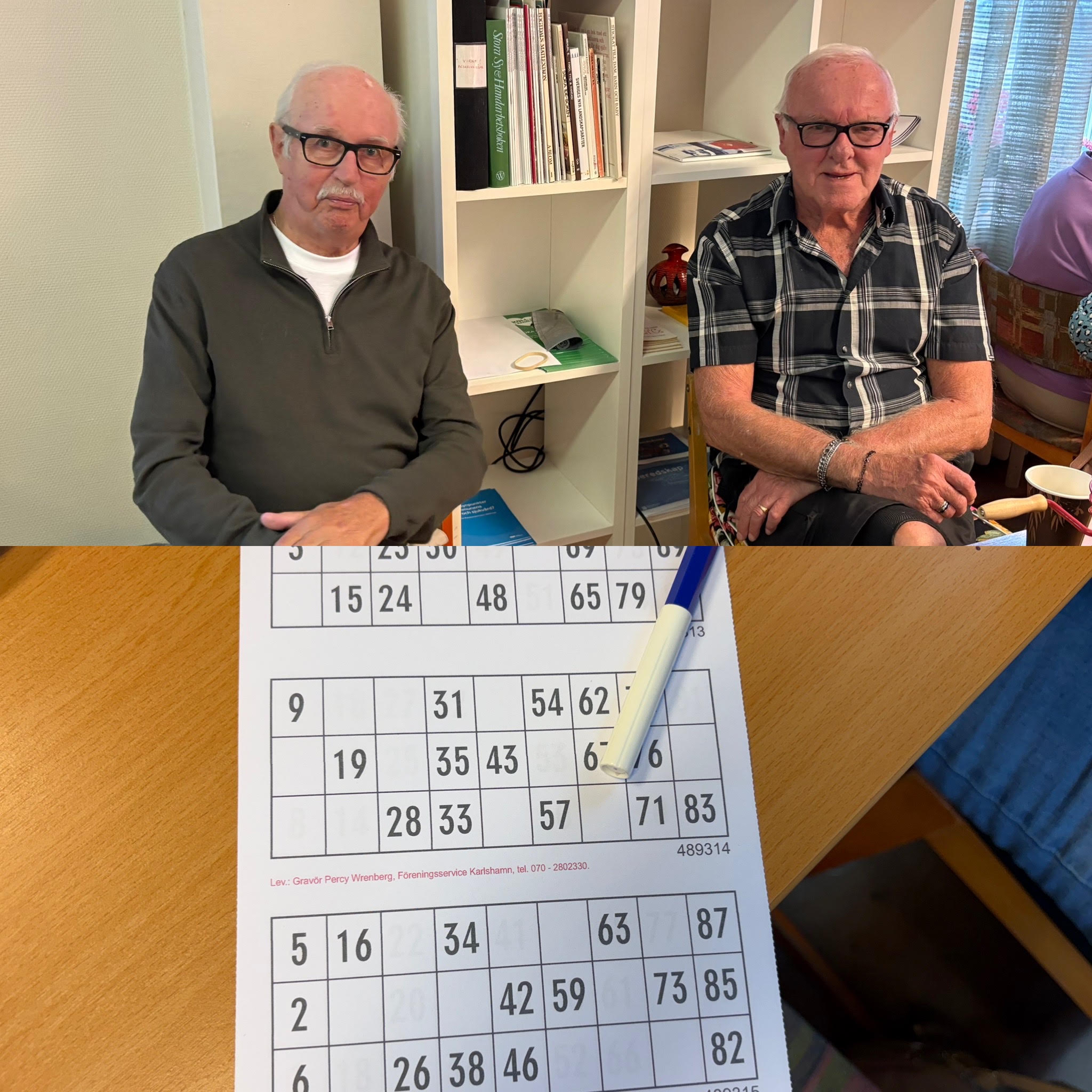Göran är kontrollant och Leif är utropare