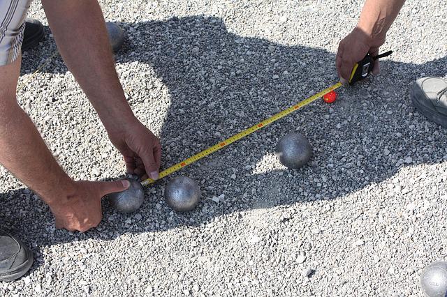 Mätning av boule klot