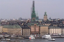 Utflykt med studiecirkeln Stockholm ”staden mellan broarna”, här med gamla staden.