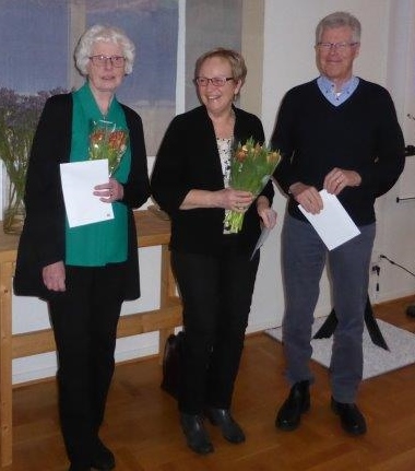 Tack för goda insatser under många år till Hervor och till Gerd och Johnny för hjälp med föreläsningar och teknik.