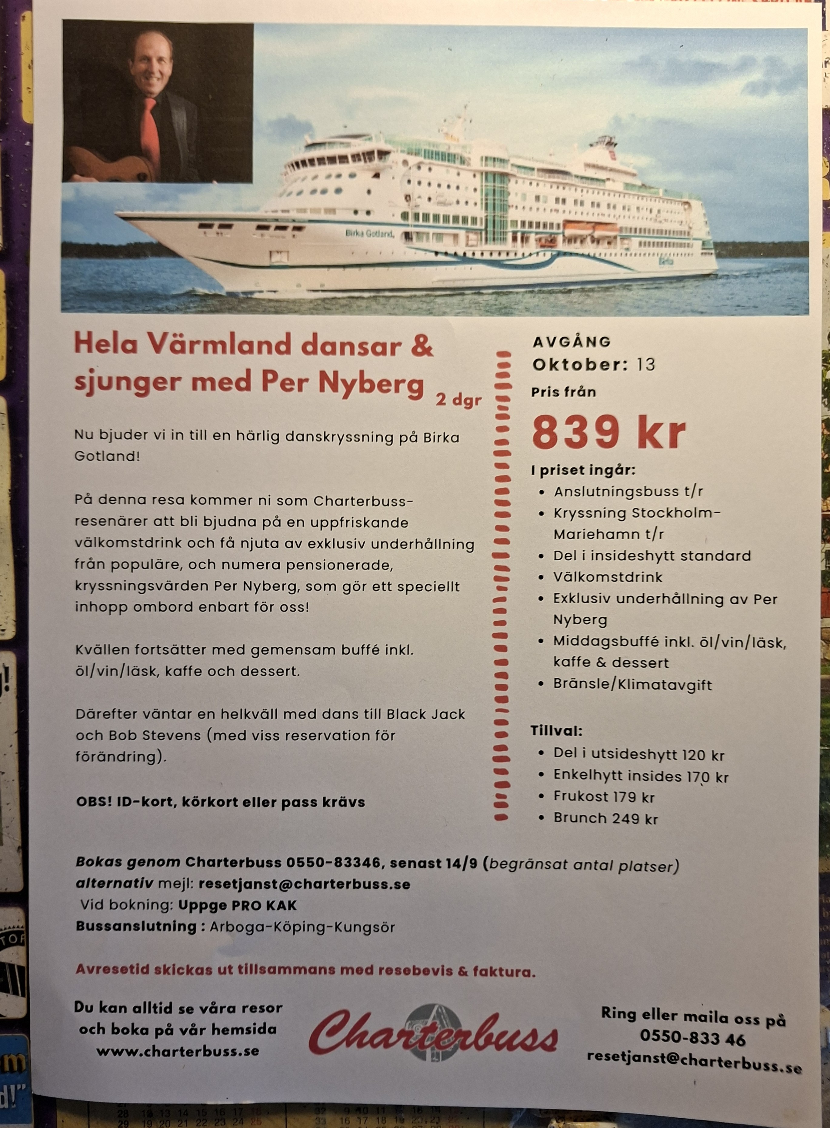 Ålandsresa PRO KAK 13 okt