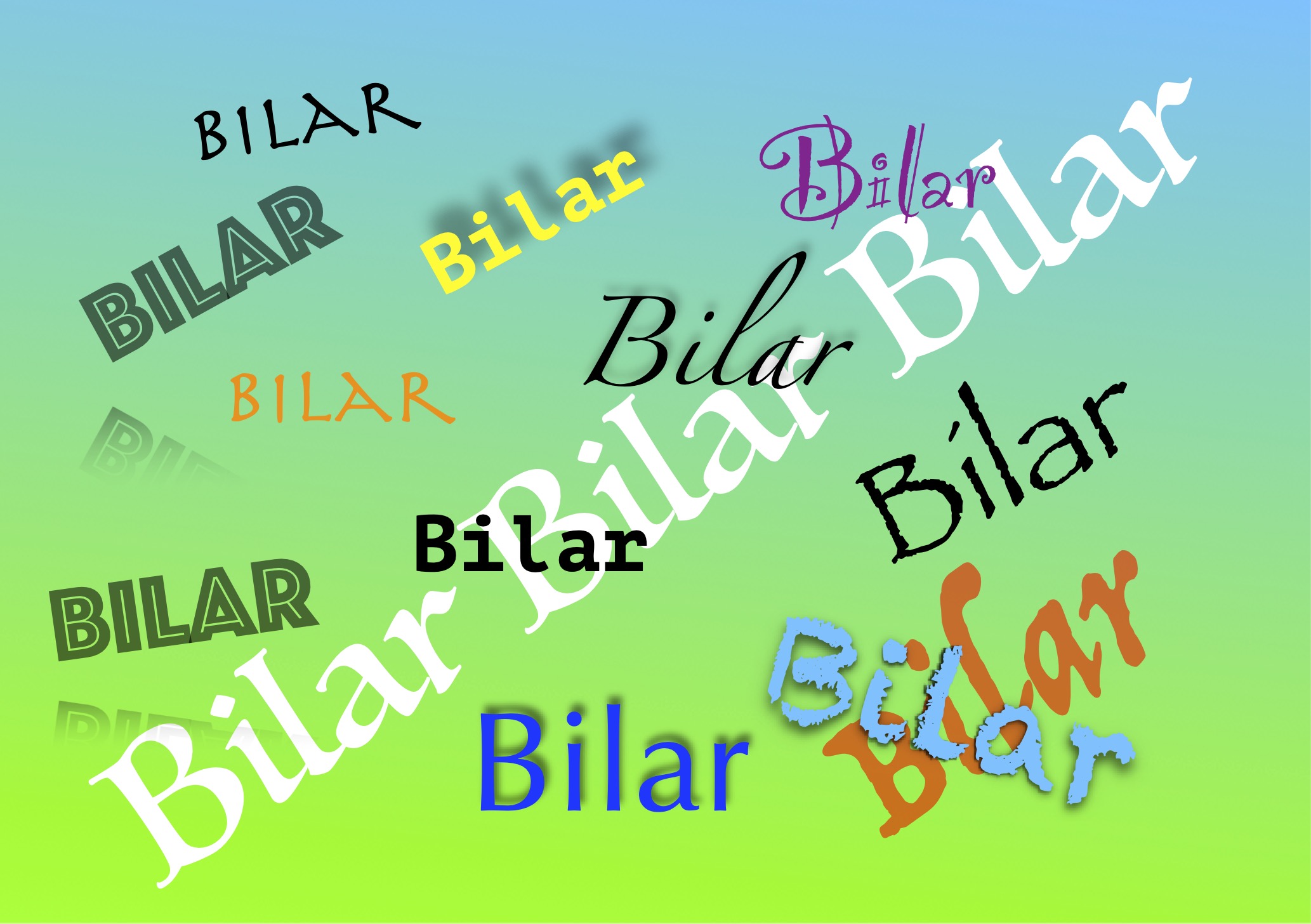 Text bilar