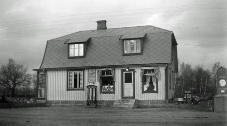 Gunnar Olssons affär i Truseryd.