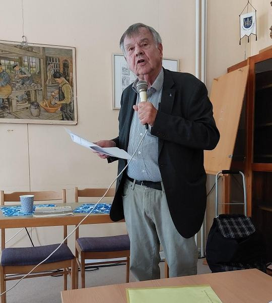 Lennart Rydberg berättar om ångbåtstrafiken