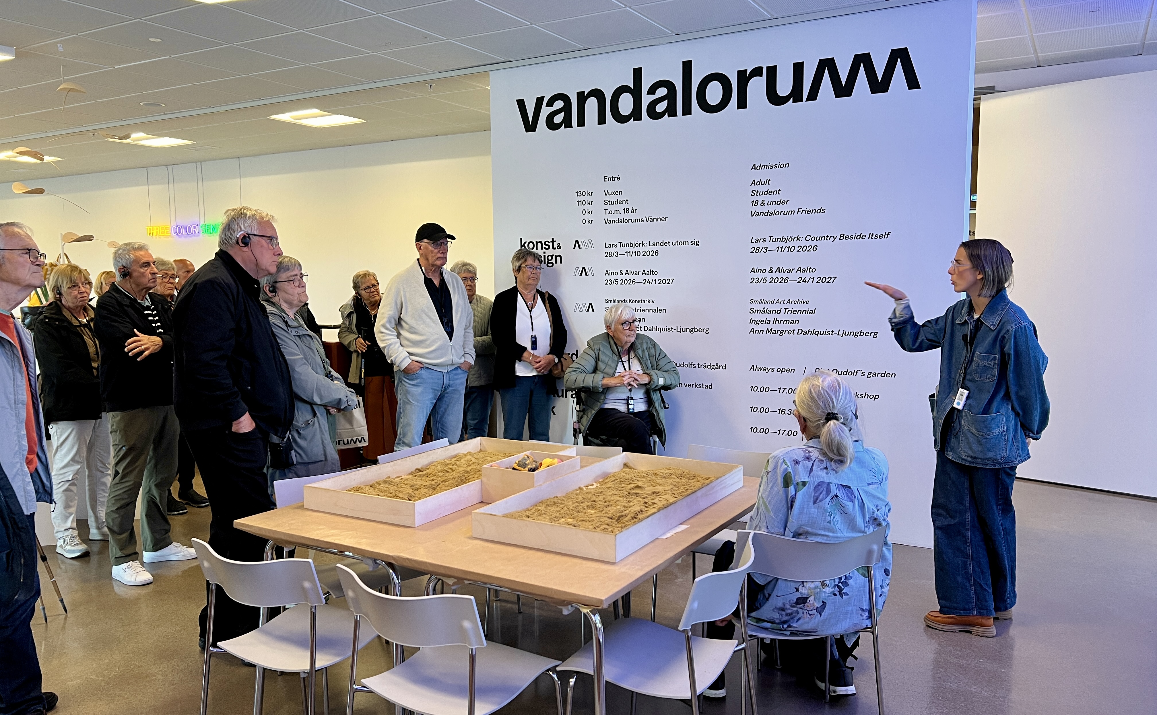 Utställning på Vandalorum i Värnamo.