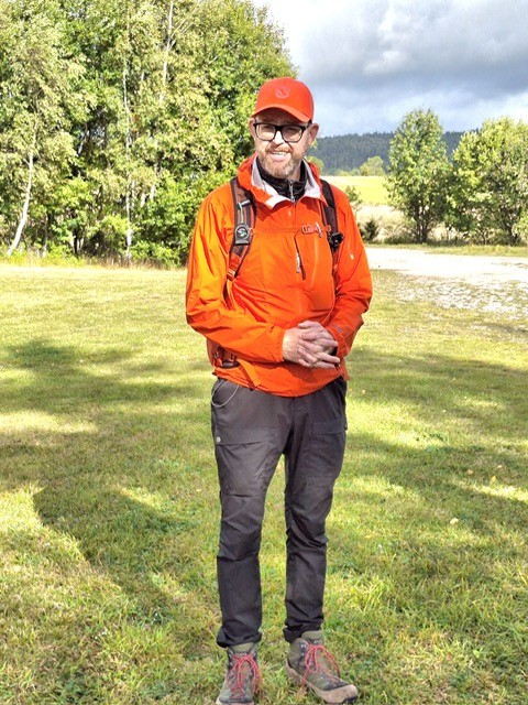 Vår guide Filip Rapp. Foto: Marita Mattsson