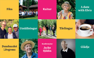 kollagefoto inför Kulturfestivalen i Säterdalen
