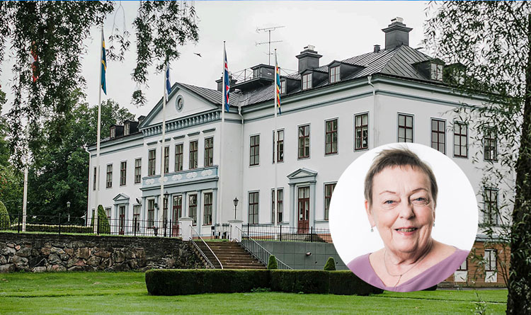 Den 20 oktober kunde Christina Tallberg avslöja att Jula Hotell & Konferenser köper Gysinge Herrgård av PRO. Foto: Anneli Nygårds