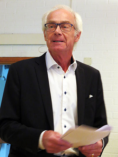 Moderator Jan Wolfhaugen