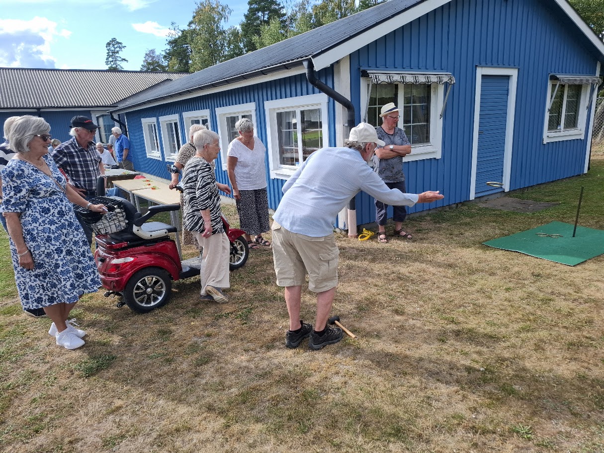 Hästskokastning testas