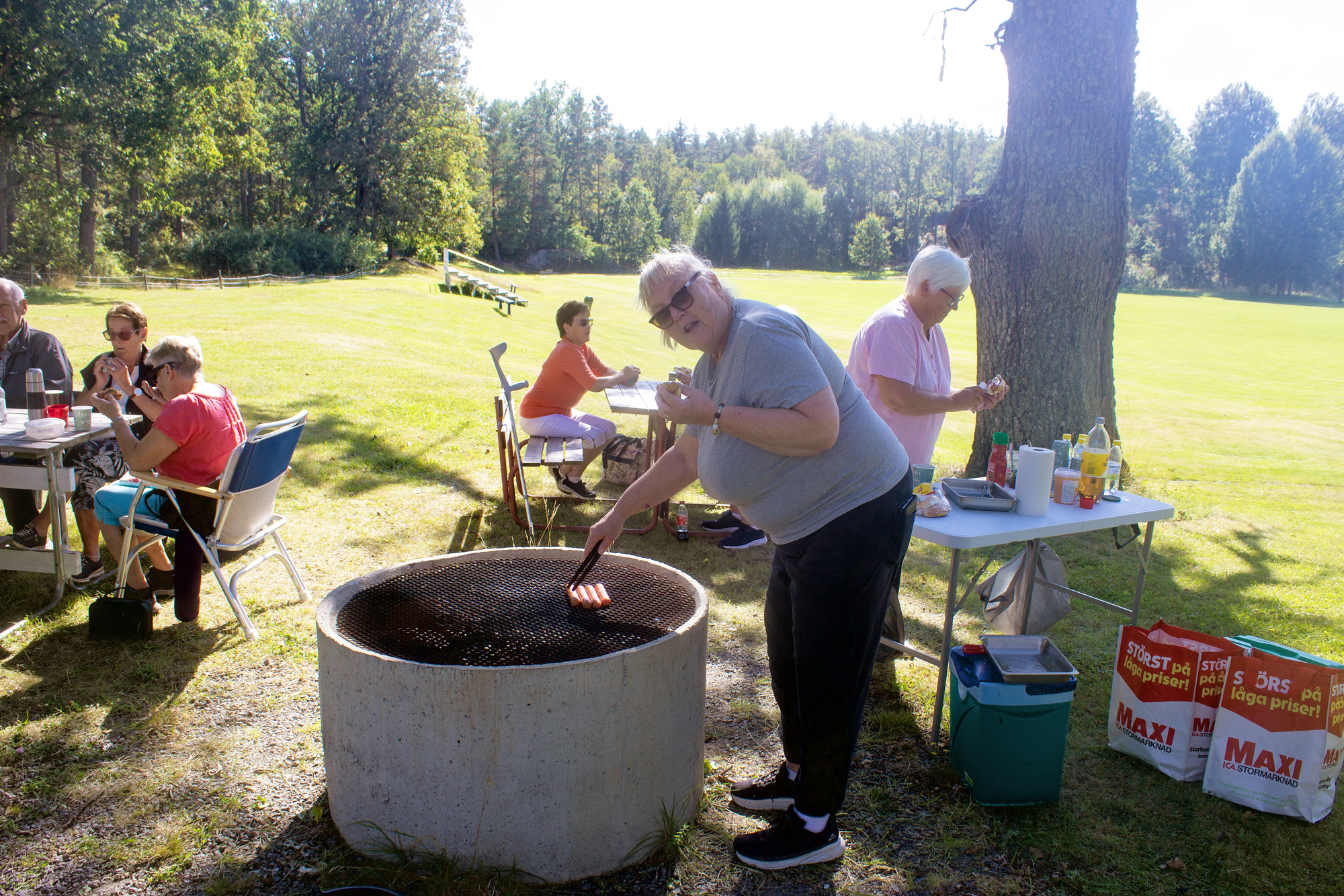 Grillmästare Ann-Britt Björk
