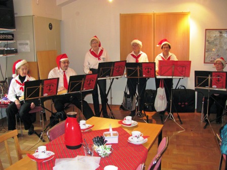 Julsång i Rödakorsgården 1 advent