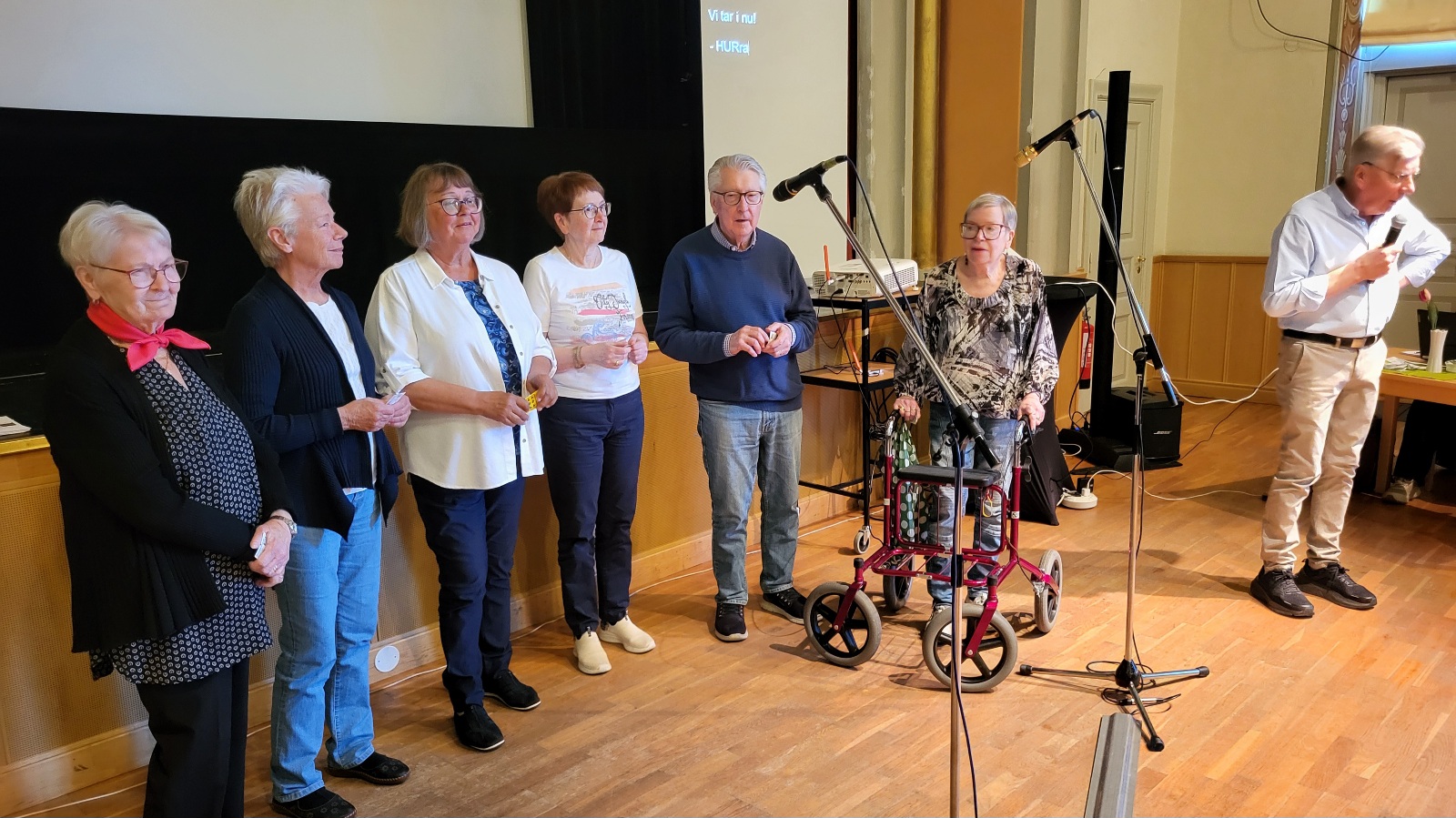 Födelsedagsbarn uppvaktas