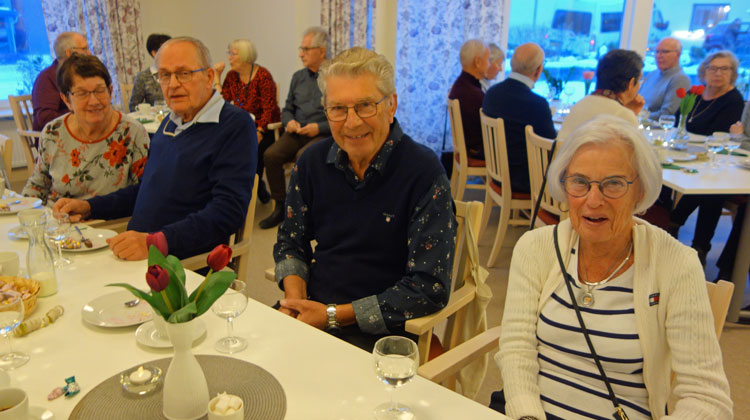 26 jubilarer kom när PRO Valbo hade sitt traditionella firande av årets 80- och 90-åringar. Foto: Olle Olofsson
