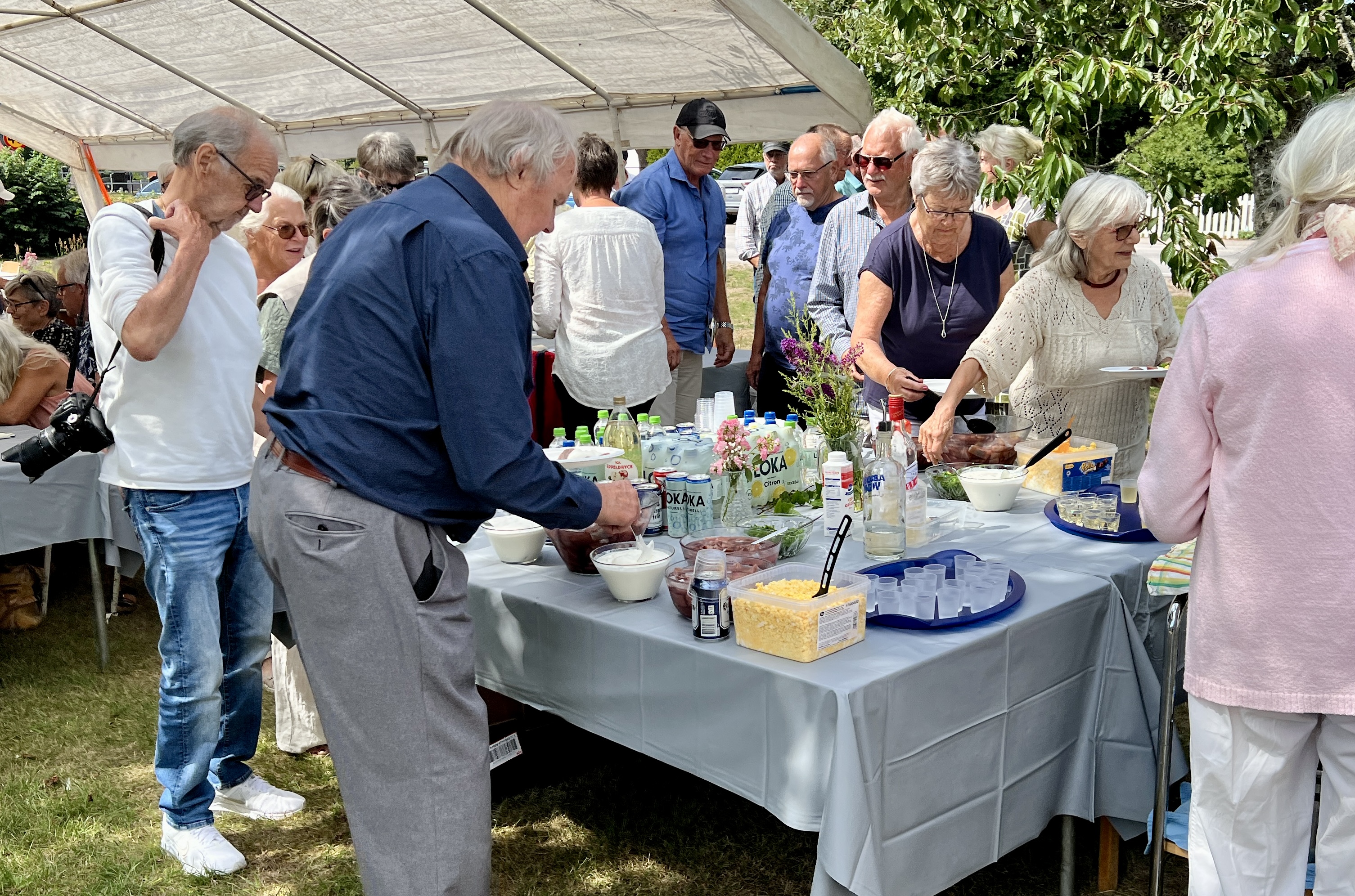 Sommarfest hos PRO Torhamn.