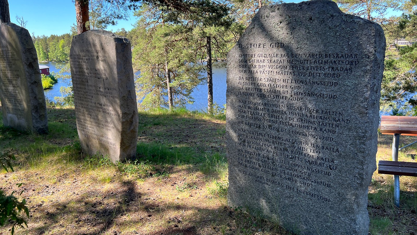 Sten med inskription