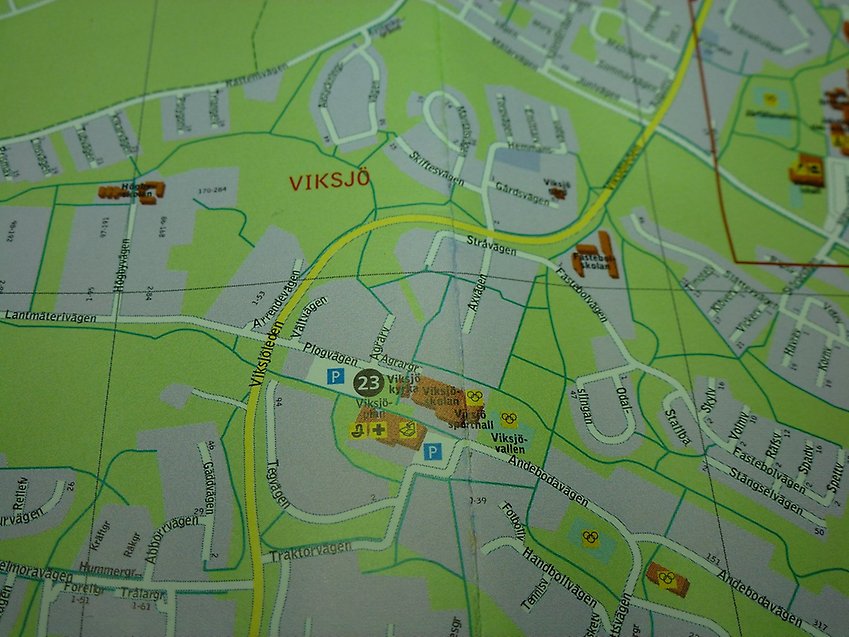 Karta, Viksjö