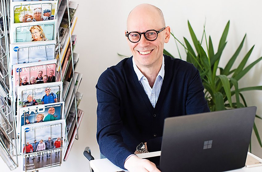 Åke Persson, chefredaktör. Foto: Anneli Nygårds