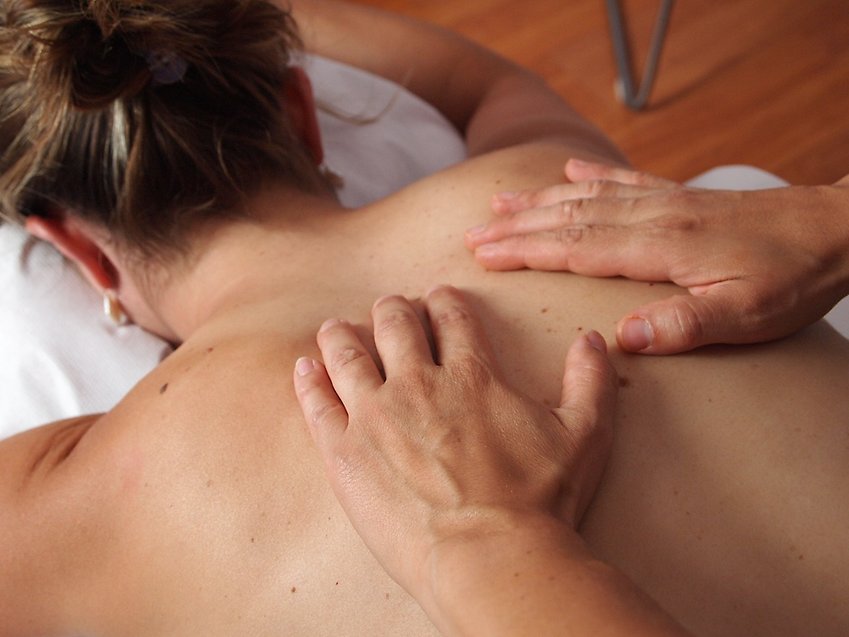 Massage av rygg
