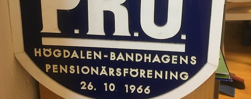 PRO Högdalen-Bandhagens emblem 1966
