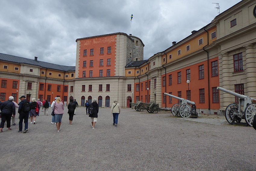 Inne på Vaxholm fästning