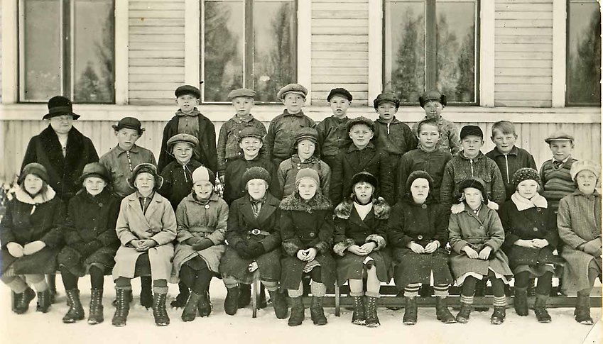 Skolkort ca 1934
