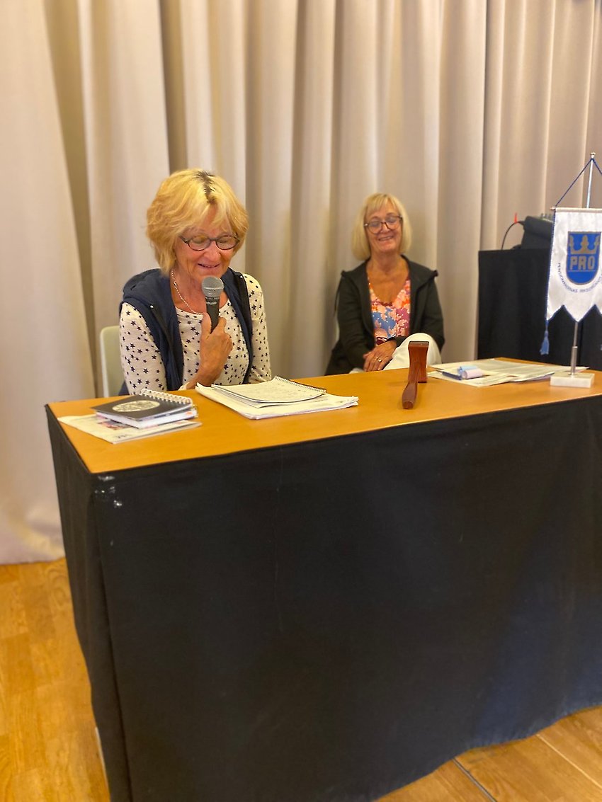 Medlemsmöte 1 september. Foto: Inger Lindén