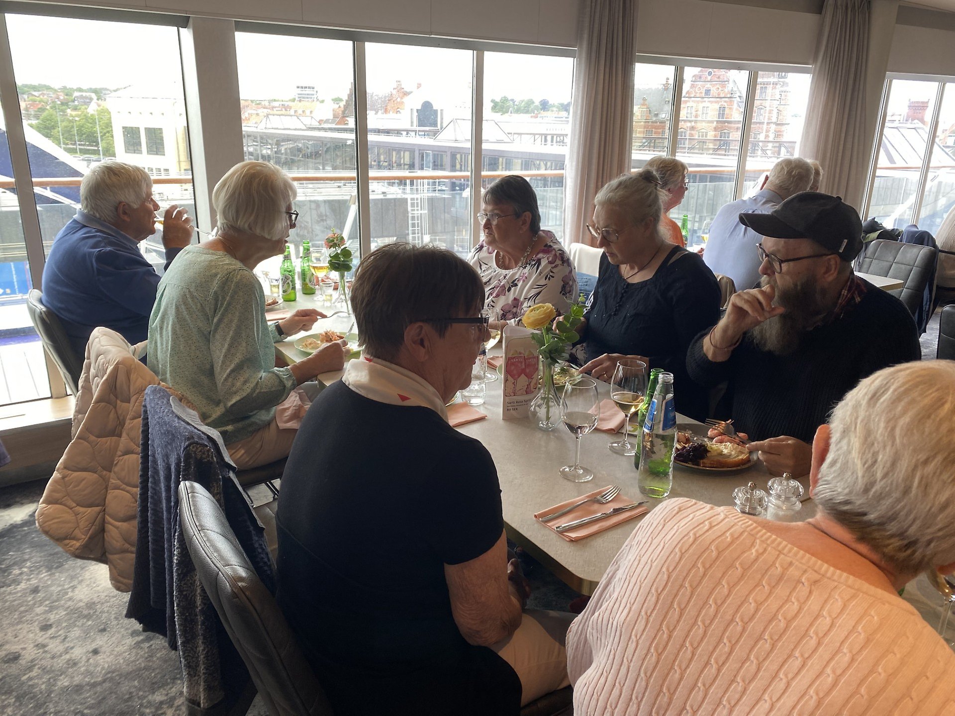 Några utav resenärerna.
