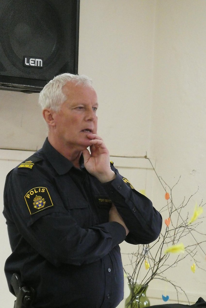 Kommunpolisen Tony Bengtsson