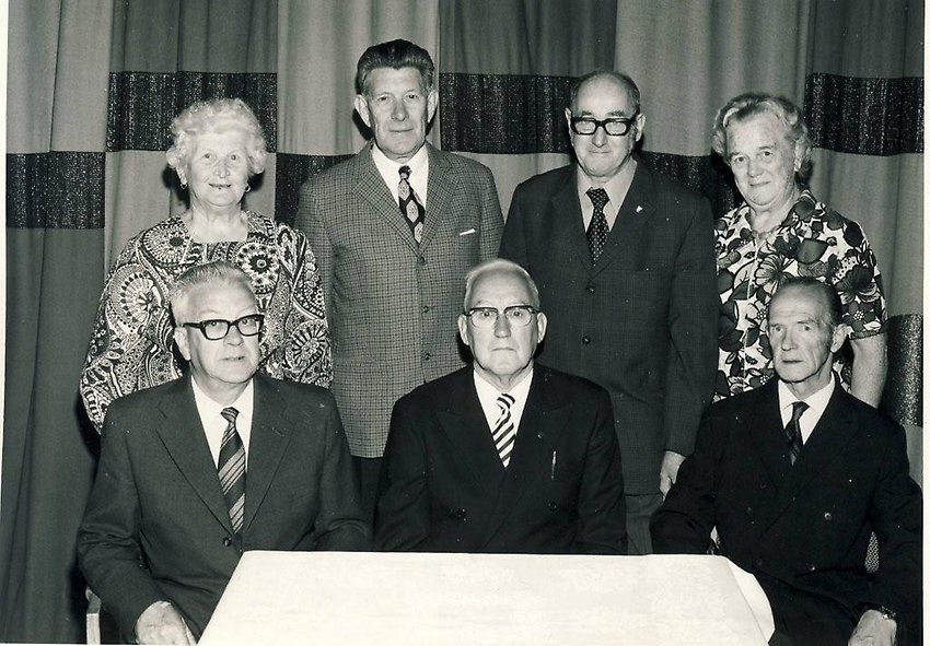PRO Skenes styrelse år 1974