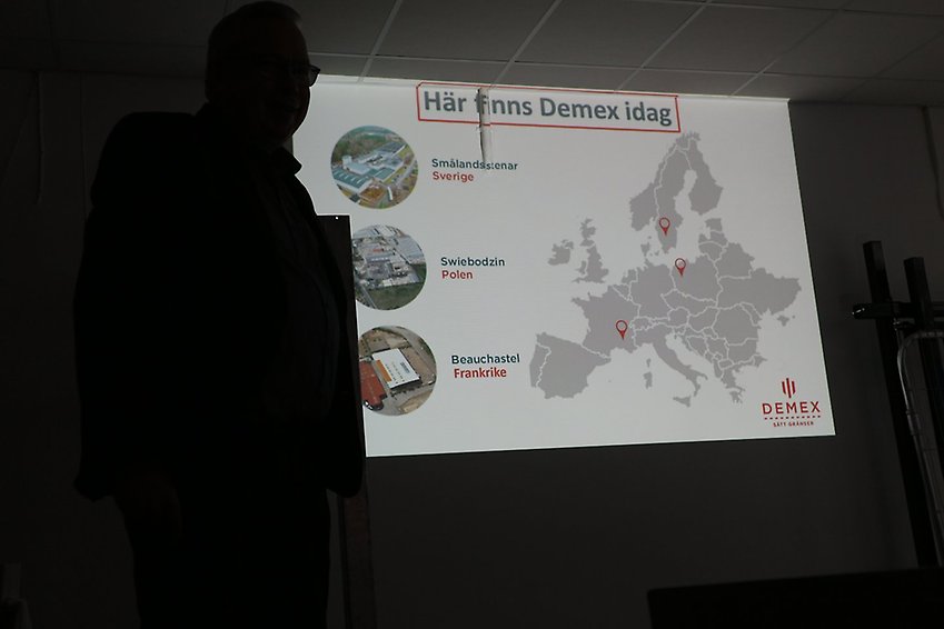 Demex fins i Sverige, Polen och Frankrike.
