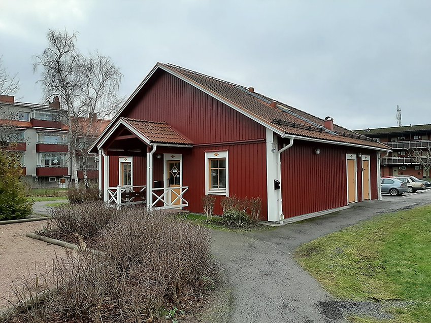 Solsidan, vår lokal för olika aktiviteter. Foto Kjell Karlsson 2019-12-17